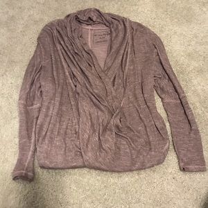 Free people wrap sweater